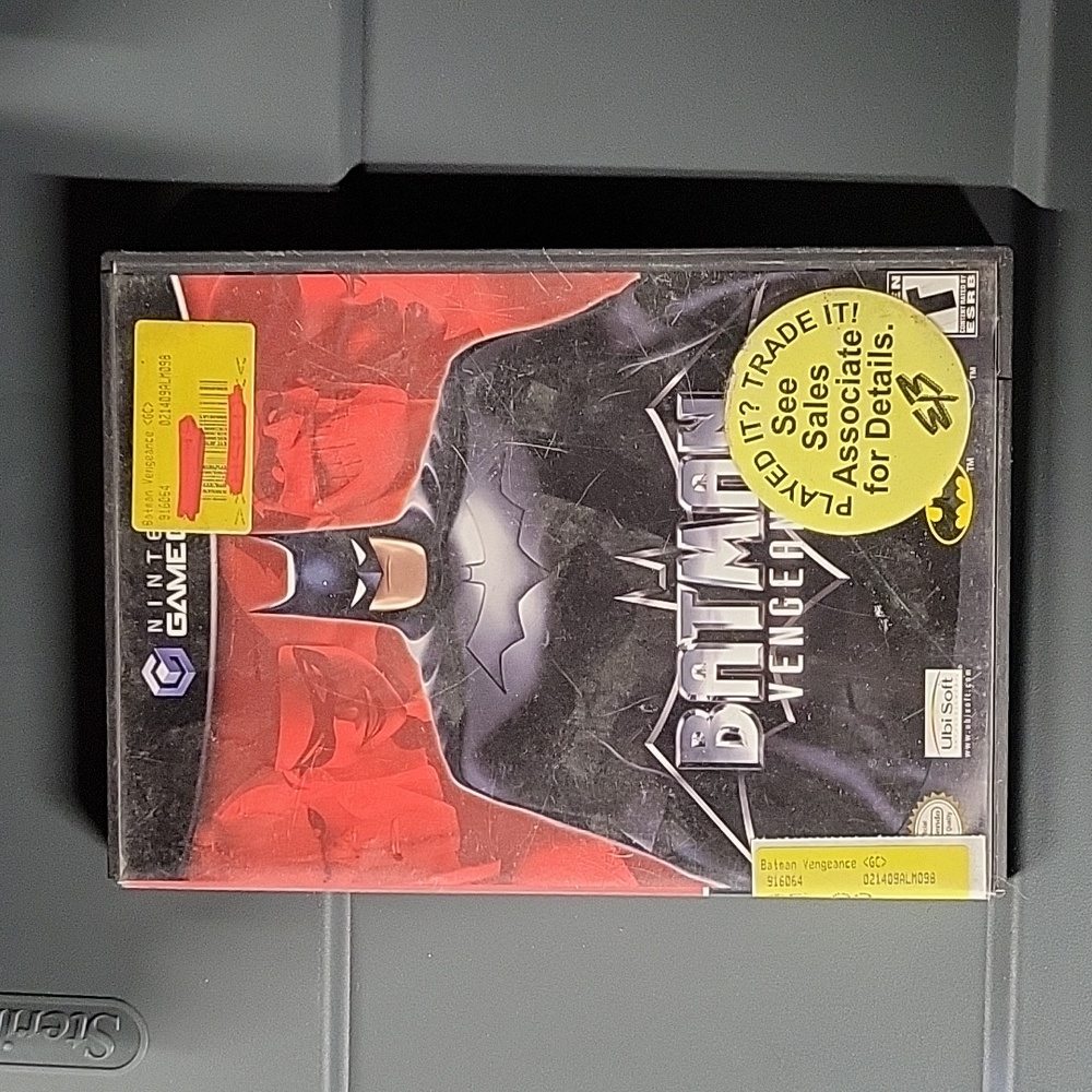 Nintendo Gamecube Batman Vengeance Game